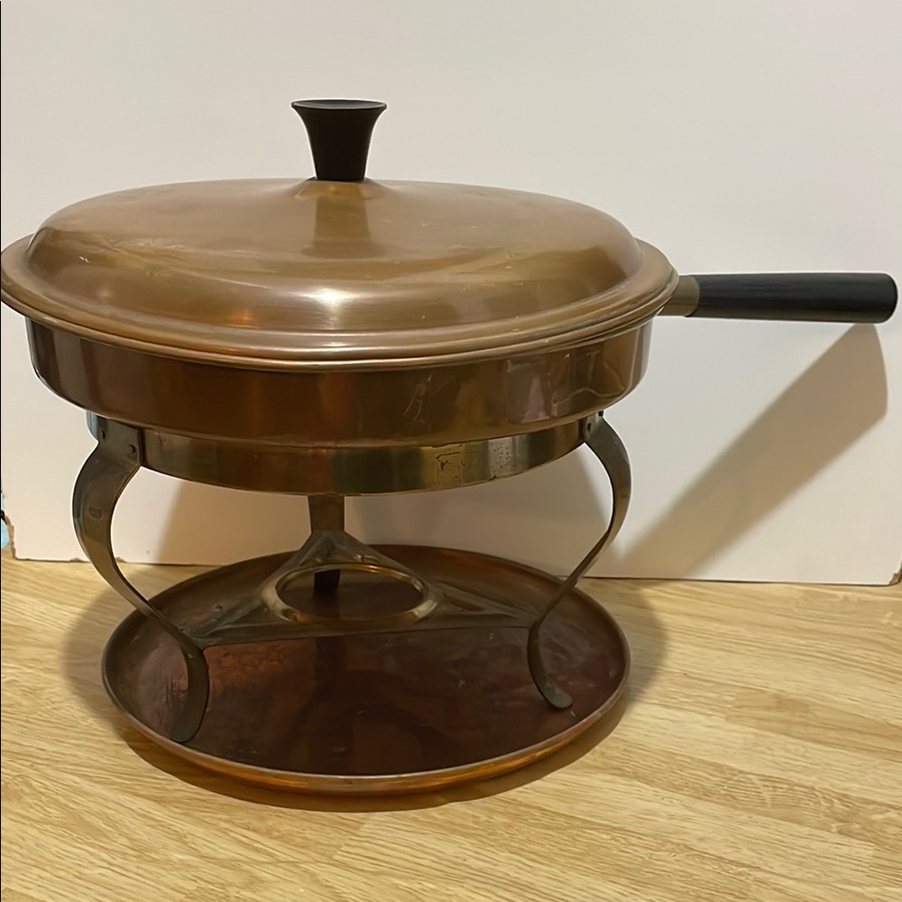 Copper Chafing Dish with Lid